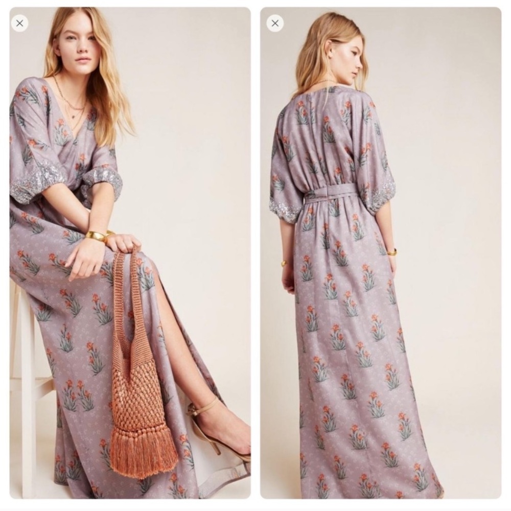 Sachin & Babi Isolde Sequined Maxi Dress